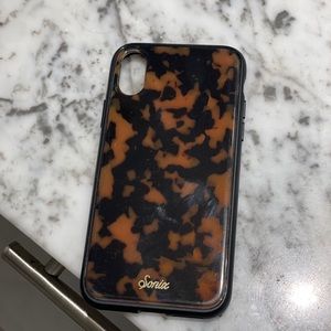Sonix Tortoiseshell IPhone X Case - Like new!